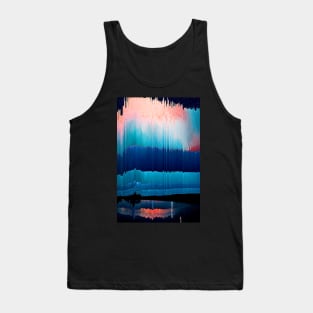 Landscape Glitch #1 - Contemporary Exclusive Modern Design Tank Top